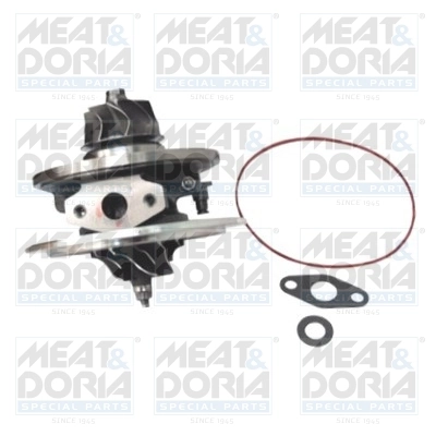 Core assembly, turbocharger